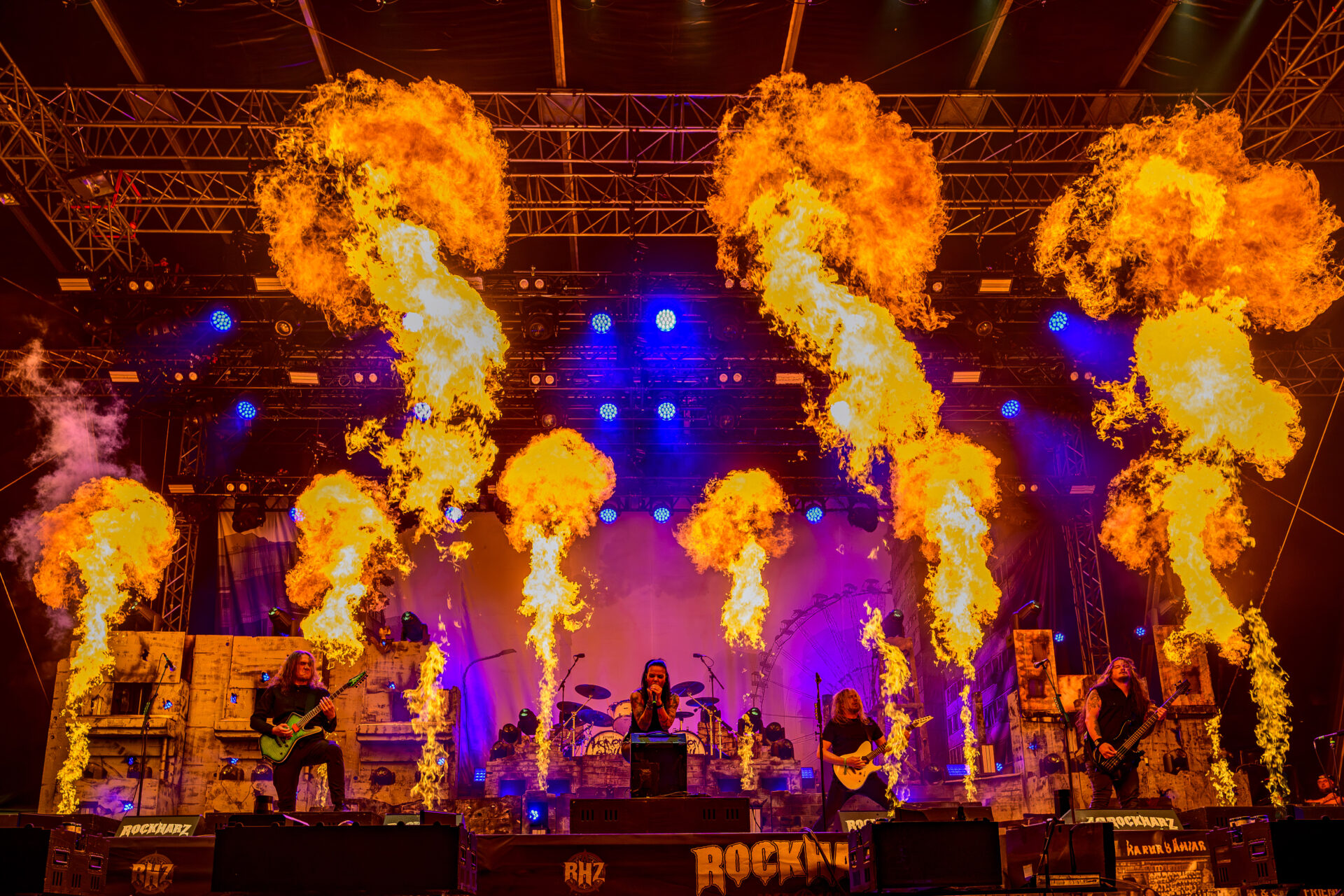 Heaven Shall Burn Feuershow