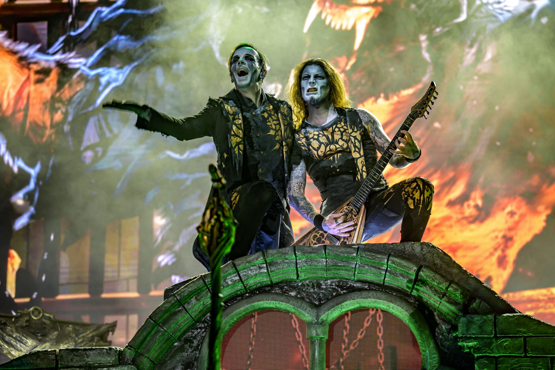 Bühnenfoto Powerwolf