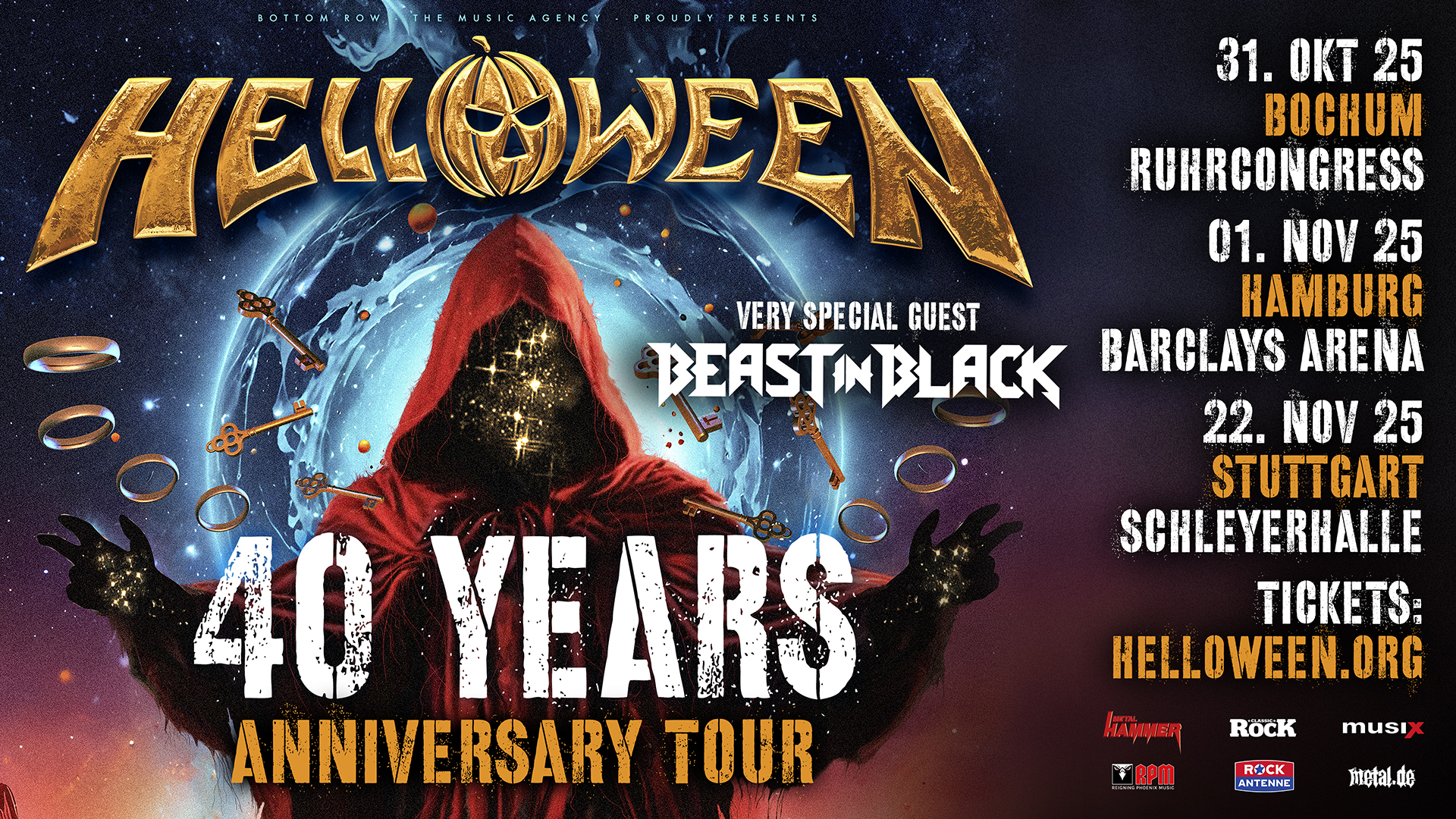 Tourplakat Helloween
