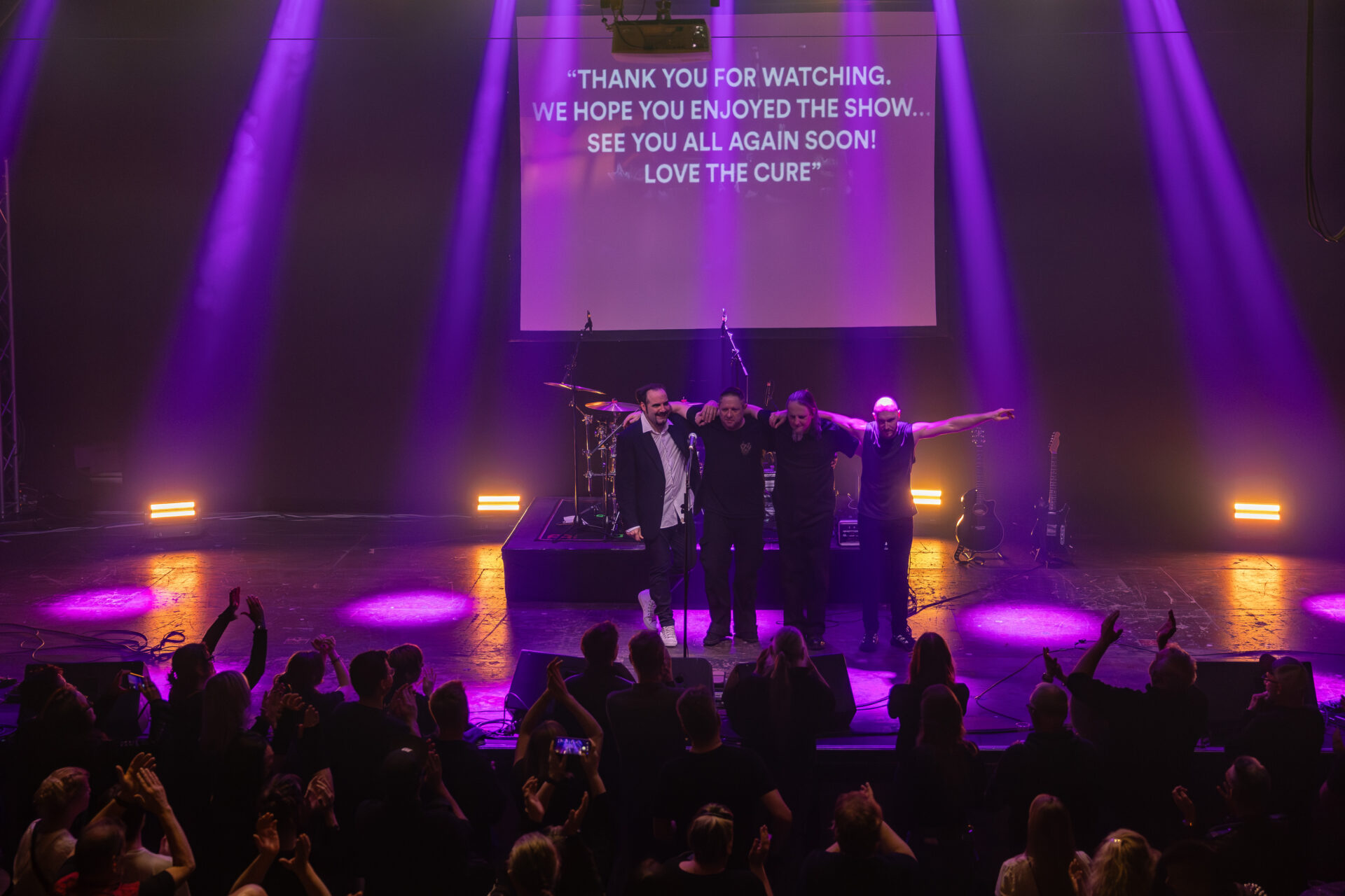 Abschlussfoto Four Imaginary Boys