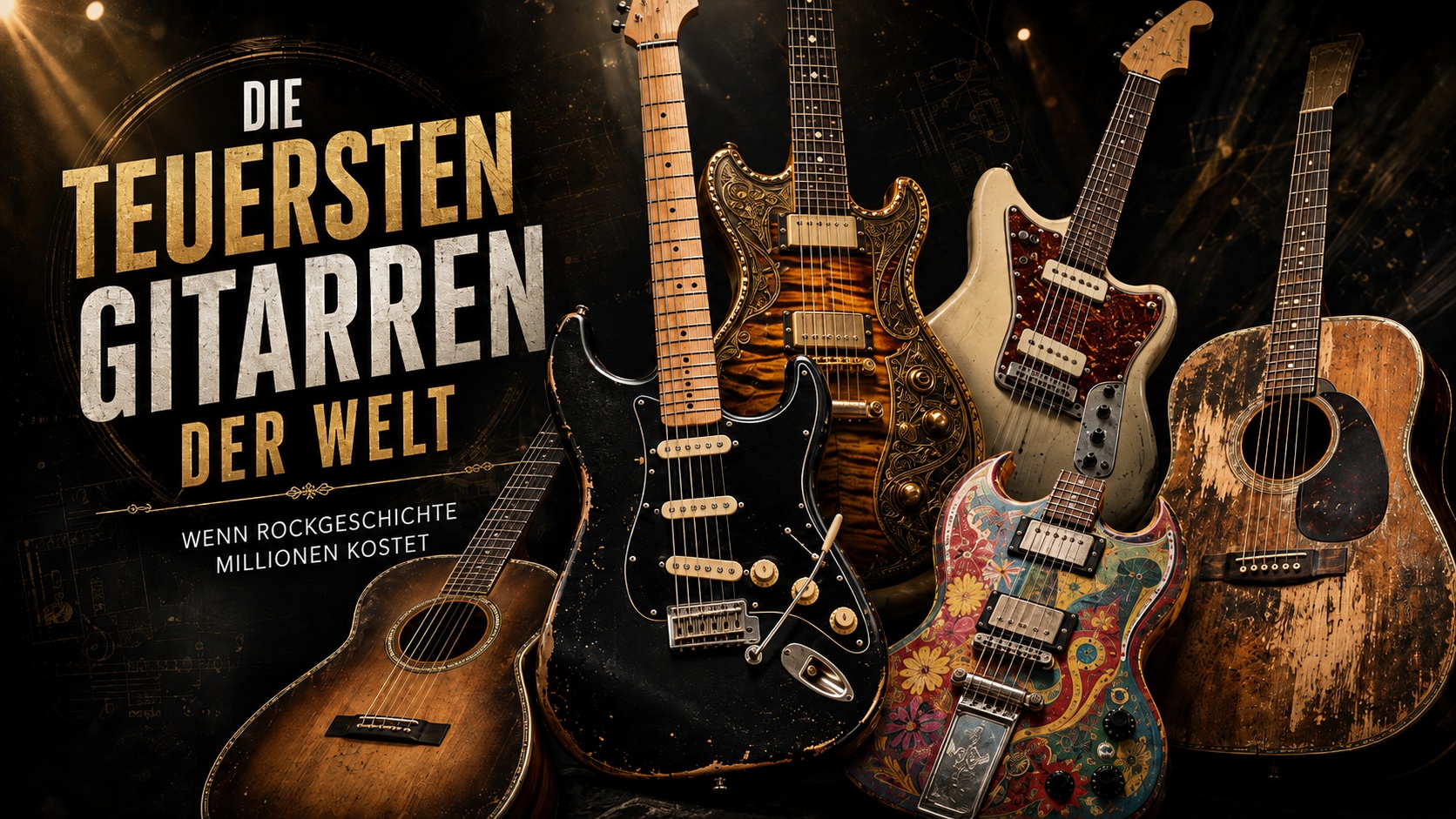 Die teuersten Gitarren der Welt